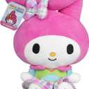 Jazwares Hello Kitty and Friends, 12-Inch My Melody Neon Plush - Officially Licensed Sanrio Product from Ages 6+