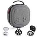 Hard Carrying Case for Meta Quest 3S/Quest 3/Vision Pro, Hard Shell Travel Case Compatible with VR Headset, Touch Controllers and Other Accessories, Space Saving Design for Travel and Home Storage