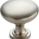 Ravinte 30 Pack Brushed Nickel Round Zinc Cabinet Knobs for Kitchen Bathroom Closet Dresser Cabinets