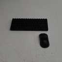 RedThunder K84 Wireless Keyboard and Mouse Combo, Rainbow Backlit Rechargeable Battery, 75% Layout TKL Ultra Compact Gaming Keyboard & Lightweight 3200 DPI Honeycomb Optical Mouse (Black)