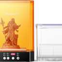 Creality Wash and Cure Station UW-03 2 in 1 Machine Resin 3D Printer Upgraded 405nm UV Curing Rotary Box Bucket for LCD/DLP/SLA Size 8.26x6.29x7.87in