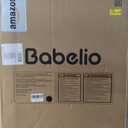 Babelio No Bottom Bar Baby/Dog Gate for Stairs, 28" H, 27.5-40.6" W, Black