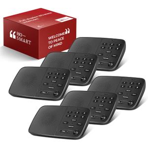 Hosmart Intercoms Wireless for Home UltraSpeak Pro, 2024 Full Duplex Wireless Intercom System for Business, Room to Room Intercom Two Way Real-time Intercom with 1200 Feet Range (6 Packs)