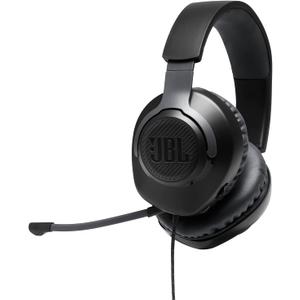 JBL Quantum 100 - Wired Over-Ear Gaming Headphones - Black, Large
