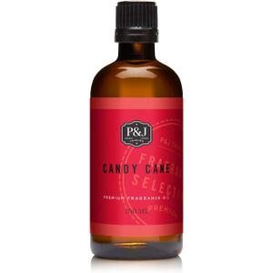 P&J Trading - Candy Cane Scented Oil 100ml - Fragrance Oil for Candle Making, Soap Making, Diffuser Oil