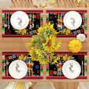 Linen Hispanic Heritage Month Placemats Set of 4 Latino Heritage Month Table Mats National 22 Spanish Speaking Countries Latino Heritage Month Decorations and Supplies for School Classroom Office