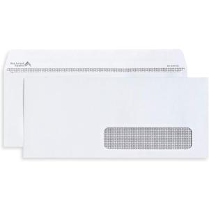 500 Self Seal Number 10 Single Right Window Envelopes - Security Lining - Designed for Secure Mailing of Invoices, Documents, and Business Statements, 4 1/8 x 9 1/2 Inches, 500 Ct