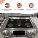 Stove Top Protector for Samsung Gas Range, Gas Stove Burner Liners for Samsung, Keep Stove Clean (2 pack)