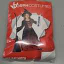 Morph Witch Costume Kids, Witch Costume For Girls, Halloween Costumes For Girls And Toddler (7-9 Years, Red)