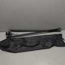 Bike Trailer Connector, Portable Folding Bicycle Trailer with Quick Release Clamps for Rear Carrier and Garden Cart (V-shape clamp)