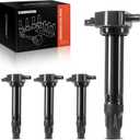 A-Premium 4PCS Ignition Coil Packs Compatible with Dodge, Jeep & Chrysler Vehicles - 1.8L 2.0L 2.4L - Journey 2009-2020, Avenger 2008-2014, Caliber 2007-2012, Patriot Compass 2007-2017, 200, Sebring