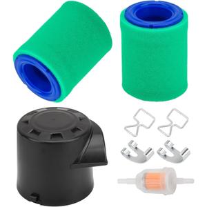17 083 21 Air Filter & 17-096-79-S Air Filter Cleaner Cover & 17 083 15-S Pre Filter Compatible with Koh-ler CH440 14hp 429cc CH395 9.5hp 277cc 17 083 03-S 17 083 21-S 17 883 01-S1 17 083 32-S Engine
