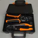 SOMELINE Micro Connector Crimping Tool Kit, 41 Types JST SH 1.0/GH 1.25/ZH 1.5/PH 2.0mm & Compatible with Molex PicoBlade 1.25mm/51005 51006 Connectors, 32-22 AWG Crimper for FPV RC DIY 3D Printer