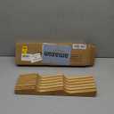 In-Drawer Knife Block Organizer - Bamboo Wood Drawer Knife Organizer-Protecting Knife Organizer Block (Not Included) (Natural, 11 Knives Dock)