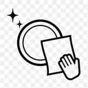 SDS HD Dishcloth Basket 8pcs