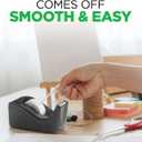 Scotch Desktop Tape Dispenser, Black Two-Tone, 1 Dispenser/Pack (C60-BK) (Up To 3/4 In)