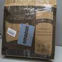 Daneey Back Pillow for Sitting in Bed, Back Support Pillow for Couch, Back Pillow for Couch Replacement, Removable Velvet Cover, Black (23.5*5*20 Inches)