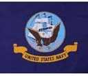 United States Navy Served With Pride Flag with Grommets 3ft x 5ft