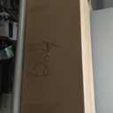 Mind Reader Slim Laundry Hamper with Lid, 40L Clothes Basket, Narrow Tapered Design with Ventilated Cutout Pattern, Plastic, Set of 2, Ivory