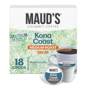 Maud’s Decaf Kona Coffee Pods, 18ct EXP:

April 21, 2028