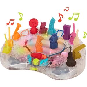 B. toys B - Symphony - Interactive Musical Orchestra Toy with 13 Instruments & 15 Classical Songs, Light-Up Stage for Baby Toys & Toddlers, Educational Music Learning Set for Kids Ages 3+