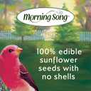 Morning Song Sunflower Hearts & Chips Wild Bird Food, No Mess Sunflower Seeds for Birds, 5.5-Pound Bag (EXP 09/10/27)