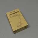 Glocusent 26 LED Book Light, 1200 mAh 90 Hrs Lasting Rechargeable Reading Light, 5 Amber Colors & Stepless Dimming Book Reading Light - Portable Clip on Light for Book Lovers Kids (Purple)