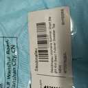 Saodimallsu Womens Short Sleeve Crewneck Sweater Summer Tops Casual Loose Knit Lightweight Basic Pullover Shirts (Blue)