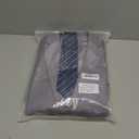 Cooper & Nelson Men's Suit Slim Fit, 3 Piece Suits for Men, One Button Solid Jacket Vest Pants with Tie, Tuxedo Set 40R/M