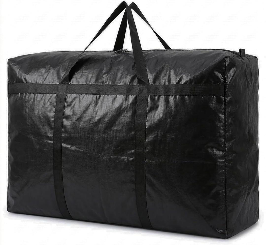 Heavy Duty Storage Bag with Handles for Moving & Storage (46Gal - 1 Pack), 46Gal/173L
