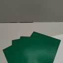 Husfunov 4 Pack Classic Baseplates, Building Plates for Building Bricks, Compatible with All Major Brands and Activity Table-Baseplate 10" x 10", Age 3 and up, Green