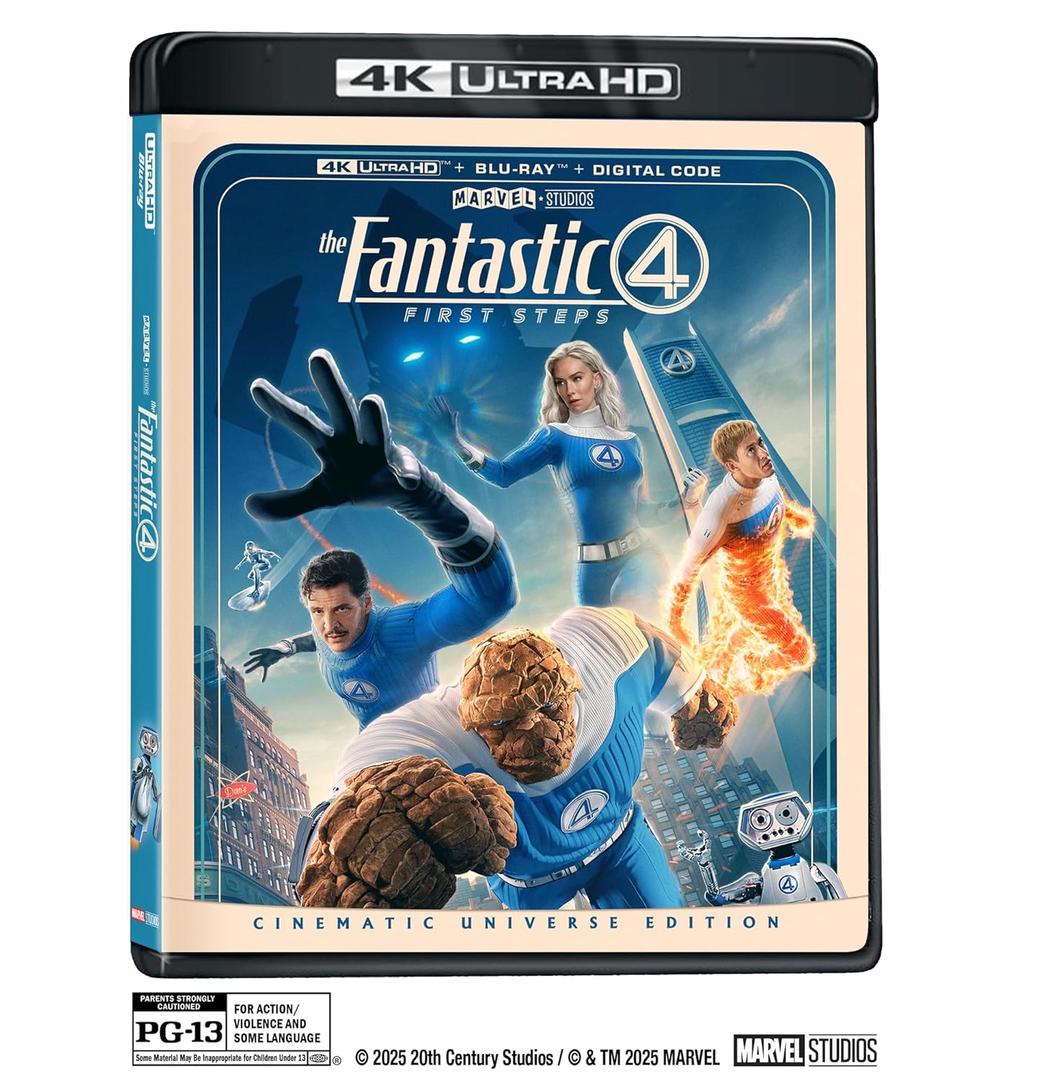 The Fantastic Four: First Steps - 4K + Blu-ray + Digital