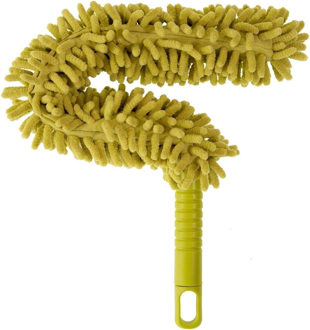 DOCA Telescoping Pole Attachment - Extension Pole for Cleaning, Feather Duster, Window Washing Kit, Paint Roller, Window Squeegee - High Reach Extendable Kit for Indoor & Outdoor - Ceiling Fan Duster (Head Only - No Pole)