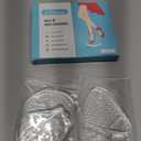 Ball of Foot Cushions (2 Pairs Gel Shoe Inserts), Heel Inserts for Women, Non Slip Heel Pads, Heel Cushions for Women Foot Pain Relief and Comfort, One Size Fits Any (Clear)