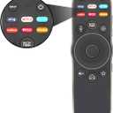 Universal XRT270 XRT260 Replaced Voice Remote fit for Vizio 4K Smart QLED Quantum Pro D/E/PX/P/M/V Series TV V656-J09 M55Q6-L4, M65Q6-L4, M75Q6-L4, VQP65C-84, VQP75C-84 M43Q6-J04 M50Q6-J01