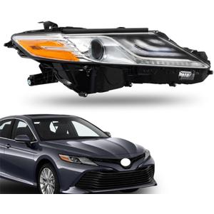 labwork Headlight Assembly Replacement for Toyota Camry XLE/XSE Headlights 2018-2020 RH Set Passenger Side