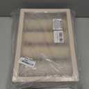 Bracelets Organizer Rods Bangles Display Holder, Clear See through Lid Leather Velvet Jewelry Storage Box Case for Women, 4 Rods Apricot Leather