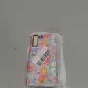 J.west for Galaxy S22 Case 6.1 inch Slim Dual-Layer Protective Design Phone Cases Vintage Floral Print Hybrid Shockproof Bumper Anti-Scratch Cover for Girls Women Pink Spring