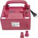 Portable Electric Balloon Blower Pump, Dual Nozzle Balloon Air Inflator, 110V 680W with 2 Inflation Nozzles for Decoration