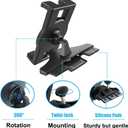 CD Slot Tablet Mount for Car, Car CD Player iPad Holder with Full Rotation [Stable & Durable] for 4-12.9" Devices, iPad Pro Air Mini, Galaxy Tabs, Lenovo, iPhone, Tablet & Phones