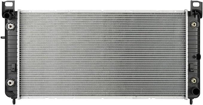 CU2370 Radiator 34’’ Compatible with Chevy Silverado Suburban Tahoe GMC Sierra Yukon Cadillac Escalade Hummer H2 4.3L 4.8L 5.3L 6.0L 6.2L with TOC and EOC Replace OE# GM3010274