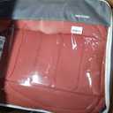 Full Coverage Faux Leather Car Seat Covers Full Set,Automotive Seat Covers for Cars,SUVs Pick-up Truck, Car Seat Cushion, Wine Red Seat Covers for 5 Seats