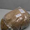 LAMISSCHE Oversized Fleece Lined Jacket Zip up Windbreaker Jacket Long Sleeve Casual Winter Coats with Pcokets (X-Large, Brown)