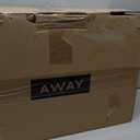 Away Bigger Carry-On Luggage, Lightweight Hardside Large Suitcase with Spinner Wheels, TSA Lock, Airline Approved, Jet Black