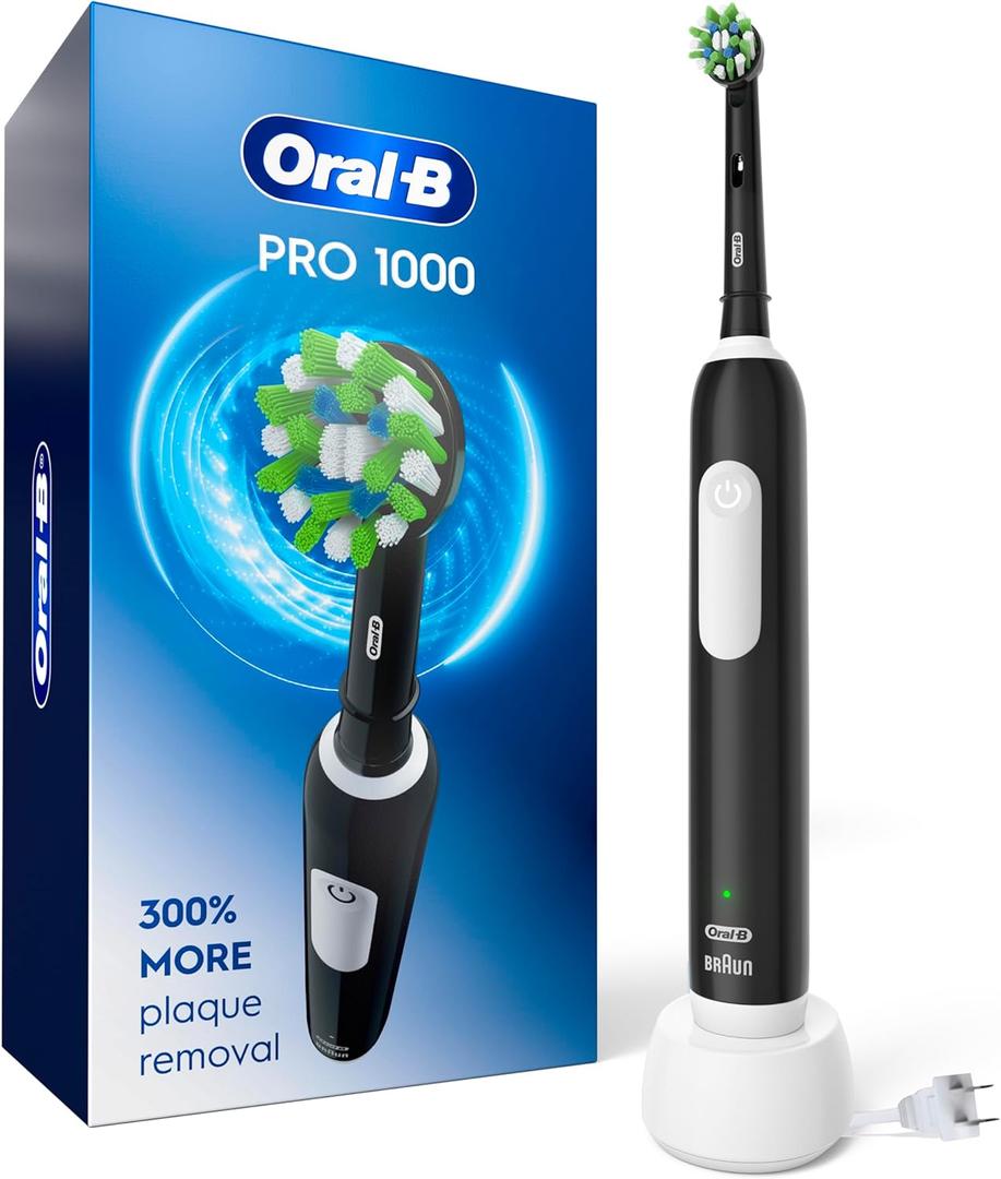 Oral-B Pro 500 Electric Toothbrush with (1) Brush Head, Rechargeable, Black