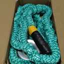 Ring Sling Rope 3/46' Arboart Rope Sling, 28mm Inner Diameter Aluminum Rigging Ring, 7-Hole Adjustable Rigging Block Sling, 6FT,14,600 lbs MBS