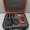 SEYVUM Cordless Impact Wrench, 1/2 Max Torque 600 Ft-lbs / 800 N.m Powerful Impact Gun, 20V 3500RPM Electric Impact Driver, 2 x 4.0Ah Battery & Fast Charger, 6 Impact Sockets, Carrying Case Included