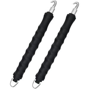 GEARLINTON Rebar Wire Twister, Tie Wire Twister Tool Hand Steel Tie Tool Pull Tie Wire Twister,Automatic Concrete Metal Wire for Fence Twisting (Black, 2 Pack)