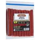 Old Wisconsin Hot & Spicy Sausage Snack Sticks, Naturally Smoked, Ready to Eat, High Protein, Low Carb, Keto, Gluten Free, 28 Ounce Resealable Package (EXP 10/28/26)
