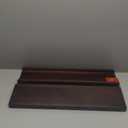 Love-KANKEI Floating Shelves Wall Mounted Set of 2, 24 Inch Wood Storage Wall Shelves for Bedroom Living Room Bathroom Kitchen Office and More Dark Walnut